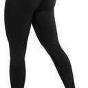 AUROLA Influence Workout Leggings for Women, Seamless Compression Tummy Control Leggings Mid Rise Yoga Pants