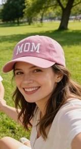 Mom Mini Hats for Men Women Kids 3-7 Year Old, Family Matching Cap