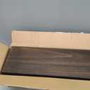 PHPH 24 Inch Wood Floating Shelves for Wall, Wooden Wall Shelves for Bedroom, Set of 6 Brown