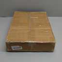 HzTinT TV Tray Side Table Sofa Tray for Couch Heavy Metal Base Swivel/Adjustable Height, Sofa Bed Bathroom Living Room, Study TV Tray C Shaped End Table Food Snack Trays for Eating Small Spaces (11.8*15.7 in, Brown)