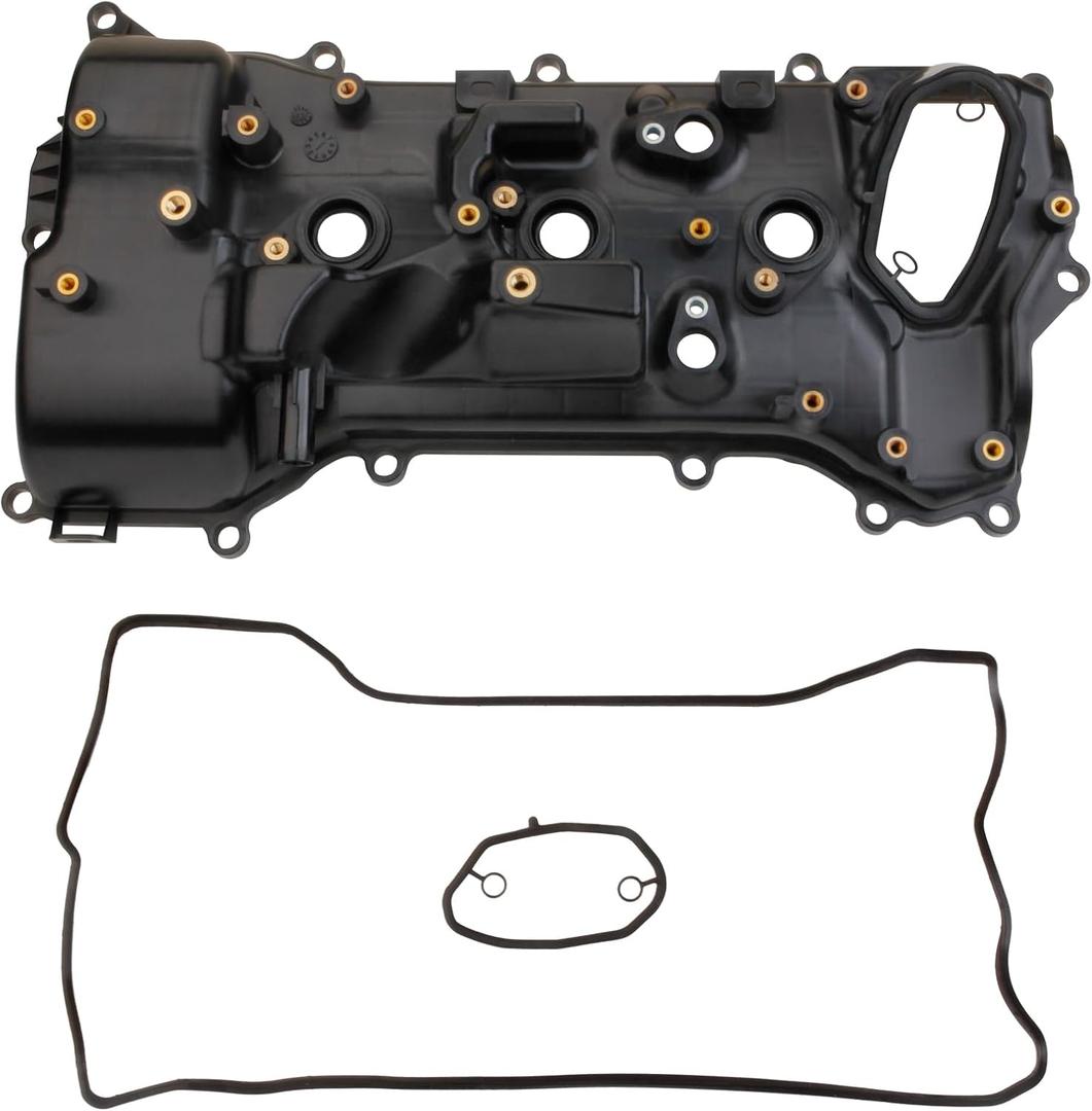 Engine Valve Cover Right Side Compatible with Toyota Highlander Tacoma Camry Sienna Avalon Lexus ES350 RX350 2016 2017 2018 2019 3.5L Replace 112010P010 112010P012