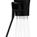Normcore WDT Distribution Tool with Stand V3-9 Prong Needle Espresso Stirrer - 18 Needles 0.25mm / 0.3mm Thick Spring Wires - Weiss Distribution Technique - Anodized Aluminum Handle
