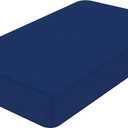 Smiry Printed Couch Cushion Covers, Stretch Soft Couch Covers for Sofa, Washable Non-Slip Sofa Slipcover Furniture Protector for Indoor and Outdoor (Medium, Navy)