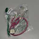 3M Littmann Classic III Monitoring Stethoscope, 5806, More Than 2X as Loud, Weighs Less, Stainless Steel Rainbow-Finish Chestpiece, 27" Raspberry Tube, Brass Stem and Headset