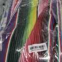 6 Pack Mexican Table Runners 14 x 84 Rainbow Colors Large Boho Mexican Theme Party Decoration for Cinco de Mayo Fiesta Party 6 Serape Table Runner (14 x 84)