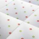 Sattiyrch Plastic Christmas Ornament Storage Box with Zippered Closure - Store up to 64 of the 3-inch Standard Christmas Ornaments, Xmas Ornaments Storage with Dividers & Two Handles