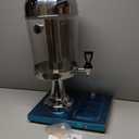 Stainless Steel Beverage Machine, Commercial Beverage Cold/Hot Drink Dispenser for Restaurant Hotel Bar(Silver)