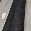 Black Cheetah Print Bathroom Mat 3-Piece Set, Leopard Bathroom Rugs, 3PCS