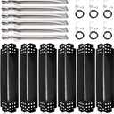 Grill Replacement Parts for Nexgrill 6 Burner 720-0898, 720-0898A, Nexgrill 720-0888, 720-0888N, 720-0830H, 720-0783E Gas Grill Models. Grill Burner Tubes, Heat Shield Tent Plates and Grill Igniters.
