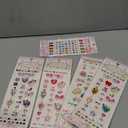 NOOEPC Gem Stickers for Grafting-Self Adhesive Face Gems Rhinestones Jewel, Kids Princess Stickers, Sparkling Acrylic DIY Decoration, Kids Reward, Craft Supplies Stick on Rhinestones