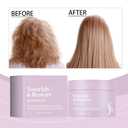 Hair Mask, 2PCS Minimalist Hair Mask for Growth and Thickness, Minute Vitamin-Infused Treatment for Moisturizing, Frizz Control, and Silky Smoothness - Promotes Growth and Strength