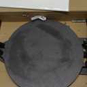 Uno Casa Cast Iron Tortilla Press 10 Inch - Tortilla Maker Press, Pre-Seasoned Roti Maker with 100 Pcs Parchment Paper - Heavy Duty Quesadilla Maker for Homemade Flatbreads, Rotis, Empanadas