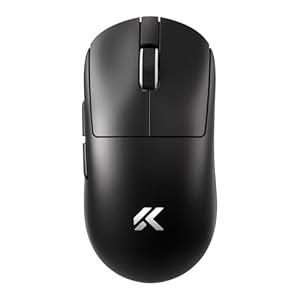 MCHOSE A7 Pro Wireless Gaming Mouse, Tri-Mode Connection, 59 Grams, PAW3395 26K DPI Sensor, Wired 8K/Wireless 1K Polling, 130 Hour Battery Life - Black