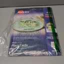 Avery Printable Place Cards with Sure Feed Technology, 1-7/16" x 3-3/4", Textured Ivory, 150 Blank Tent Cards for Laser or Inkjet Printers (5012)