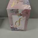 Flower Candle Warmer Lamp with Timer & Dimmer, Adjustable Height Candle Warmer, Birthday Valentines Day Gifts for Women Mom, House Warming New Home Decor, Wax Warmer with 2 Bulbs for Jar Candles (Amber)