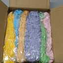 Easter Grass Basket Filler 6 Colors 25.4 OZ (720 Grams) Gift Wrap Filler Paper Boxes Basket Stuffers, Recyclable Raffia Shred Paper for DIY Easter Egg Hunt Decor Birthday Party Favors Classroom Decor