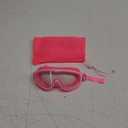 Kids Swim Goggles Age 3-8, Toddler Goggles No Hair Pull,Child Swimming Mask Fabric Strap (1pk Kids Mask - Unicorn & Mermaid)