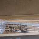 LazBlinds No-Drill Cordless Roman Shade - Light Filtering Natural Wood, Easy Install Bamboo Blind for Windows 20" W x 64" H, Malay Oak