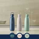 sodastream Fizz & Go Cool - All Metal Bottle (Storm) Carbonating Bottle Capacity, 0.9L