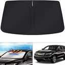 KUST Windshield Sun Shade for 2013-2018 Acura RDX Accessories Custom Fit Sunshade Foldable Sun Visor Protector Blocks UV Rays Keep Your Car Cooler