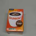 Dunkin' Donuts, Dunkin Donuts Coffee Medium Roast Original Blend K-Cup Pods, 10 Count, Best By AUG 21/2025