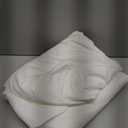 White Comforter Set Queen Size Bed in A Bag 7 Piece Pinch Pleat Bedding Set,Pintuck Ruched Flowers Bed Set with Comforter, Sheets, Pillowcases & Shams