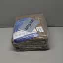 GarveeHome 5x7 Area Rug Washable Living Room Non Slip Modern Border Large Bedroom Throw Carpet Soft Stain Resistant Geometric Dining Room Rug Low Pile Cross Carpets for Nursery Dorm Home Office, Brown