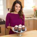 UXCELL 2-Piece Round Silicone Cake Molds, 9.8 Inch Nonstick & Quick Release for Layer, Smash & Cheese Cake, Light Green