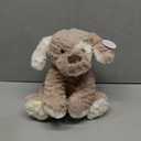 Bearington Collection Beige and Brown Dog Stuffed Animal 11 in - Puppy Stuffed Animals - Plush Dog Toys for Kids - Plushies