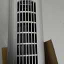 Comfort Zone 32-Inch Oscillating Tower Fan Ultra-Slim Bladeless Design with 3 Speeds, 90 Wide Oscillation & Built-in Carry Handle Quiet Portable Standing Fan for Bedroom, Home, or Office, Gray
