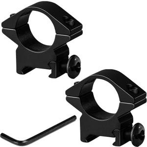 Scope Rings 1 Inch,2 Packs of Medium Profile Scope Mount Rings for 21mm Picatinny Rails
