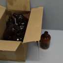 Tessco for you 12 Pack Amber Soap Dispenser Empty Plastic Pump Bottles Dispenser Refillable Shampoo for Hand Sanitizer Soap Cosmetic Lotion Body Wash Conditioner Bathroom Kitchen Travel (16.9 Oz)