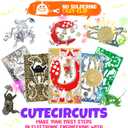 Geek Club Robot Building Kit for Kids and Adults - Cute Bots STEM Robotics Kit - Educational Robotic Kits - Circuit Board Kids Engineering Toys - DIY Build Your Own Robot Set for Boys, Girls