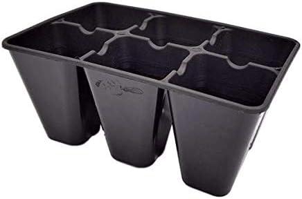Bootstrap Farmer Extra Strength 6 Cell Seedling Starter Trays, 16 Pack (360 Cells), for Seed Germination and Plant Propagation Planting Starting Plugs