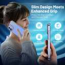 ALTURIZ for iPhone 16 Case [6.1"] Crystal Clear, [Military-Grade Protection], Shockproof, Non-Yellowing, Anti-Scratch, Women Mens Girls Boys, Clear Phone Case for iPhone 16, Clear