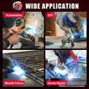 AWT Solid MIG Welding Wire, ER70S-6 Gas Solid Carbon Steel Mig Wire with Low Splatter, .030" 2-Pound Spool, Pack of 1