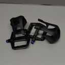 1 Pair Bike Pedals with Toe Cages for Peloton, Spin, & Outdoor Bikes - Aluminum 9/16" Replacement Parts