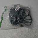 15FT Outdoor Green Extension Cord with Multiple Outlets, Evenly Spaced 3 Outlets, Light Duty 16/3 SJTW Cable with Grounded Plugs, 13AMP 1625W 125V 16AWG, ETL Listed