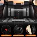 AOMSAZTO Full Set Seat Covers for Chevy Colorado 2015-2026, 5-Seat Leather Car Seat Cover Waterproof Airbag Compatible LT Z71 ZR2 Black&Gray