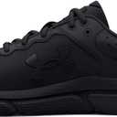 Under Armour Boys' Grade School Assert 10 Athletic Shoes (3.5 Big Kid, (002) Black/Black/Black)