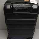 KROSER Hardside Expandable Carry On Luggage, Black, 20 Inch Carry On Luggage Airline Approved