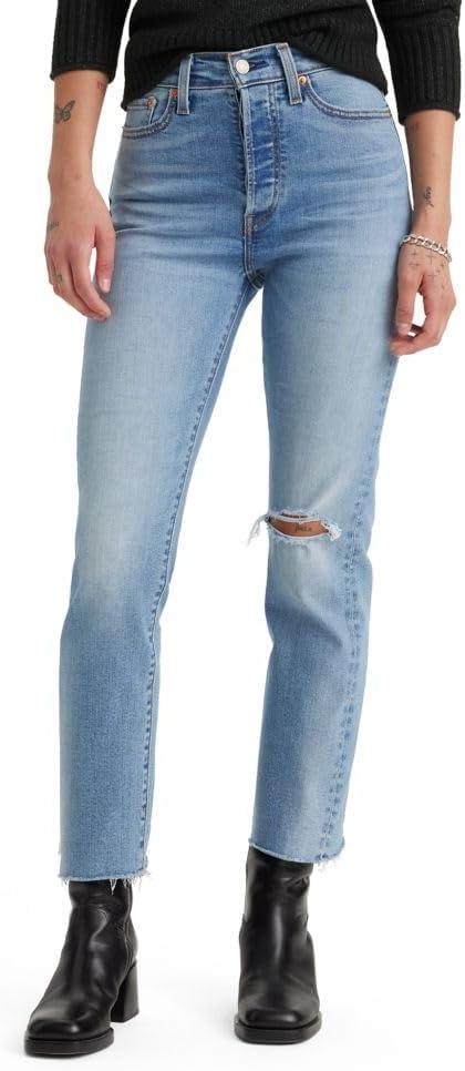 Levi's Women's Wedgie Straight Jeans (25, Night Sight)
