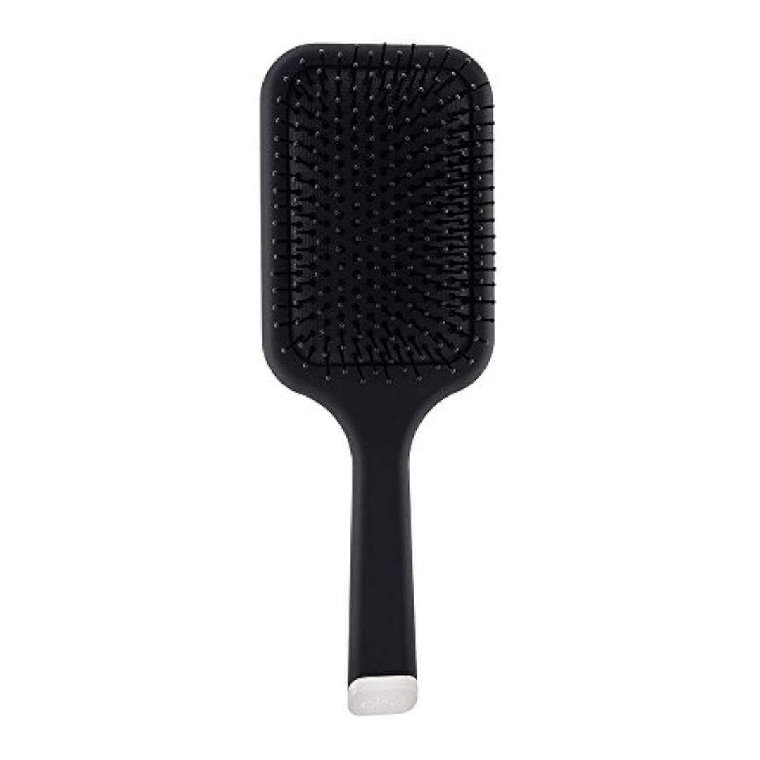ghd The AllRounder Paddle Hair Brush ― Detangling Hair Brush for Thick Hair ― Broad Flat Base to Create Straight and Sleek BlowDries ― Set Your Style, Brush Out Waves, and Add Texture ― Black