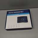 Cordless Heating Pad for Back Pain Relief, Heated Back Belt Abdomen Warmer Lumbar Support, Lumbar Massaager with Heat (Gray)