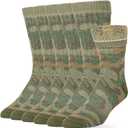 Alvada Merino Wool Hiking Socks Thermal Warm Crew Winter Boot Sock For Men & Women 3 Pairs (Small-Medium)