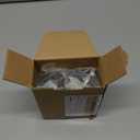 201 Stainless Steel 2" x 4" (1 " x 3 " Actual) Deck Railing 30 Stair Connectors, for Deck Railing Stair Handrail Connection Installation Deck Railing Bracket (2 Pair-Black)