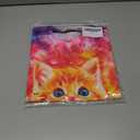 SunFoucs Girls Kids Shirts Size 5-12 Tie Dye Casual Tshirt Short Sleeve Crewneck Tee Top (8-9 Years, Cat 02)