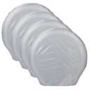 RV Tire Covers Wheel Covers 4 Pack Heavy 420D Waterproof UV Proof Windproof Tire Protector for RV, Truck, Trailer, SUV Universal Fit Outdoor Wheel Protection Fits Diameters 19-22 inch