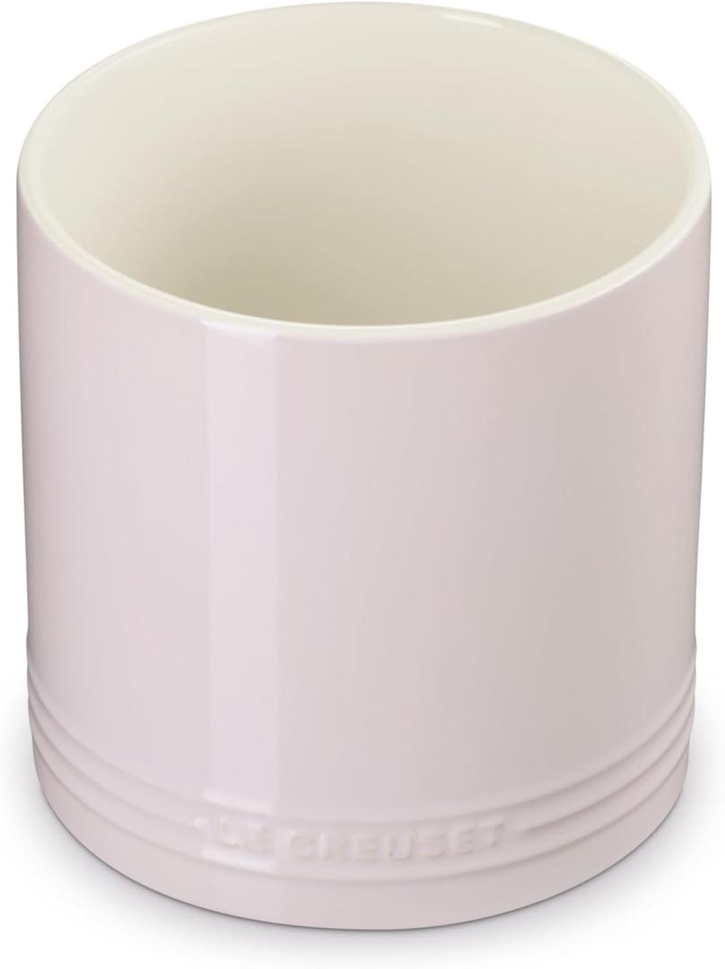 Le Creuset Stoneware Signature Utensil Crock, 2.7 qt., Shallot