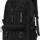 35L Travel Backpack for Men, TSA Approved Carry On Laptop Backpack, Business Backpack for Work Water Resistant, Black